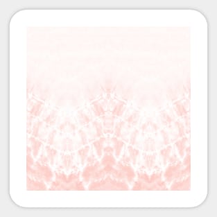 Blush Zig-Zag Tie-Dye Sticker